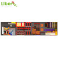 Liben factory price kids plastic indoor amusement playground equipment,playgrounds for small spaces